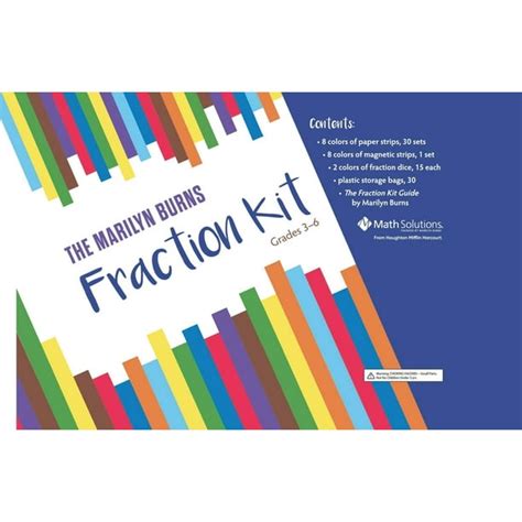 The Marilyn Burns Fraction Kit (Other) - Walmart.com - Walmart.com