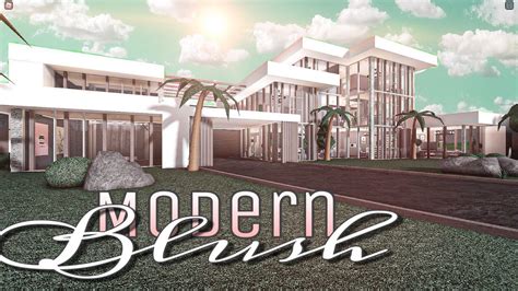 Bloxburg House Build Modern Mansion - Image to u