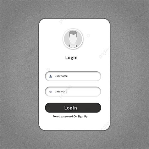 User Login Interface Login Form Login Page Template Download on Pngtree