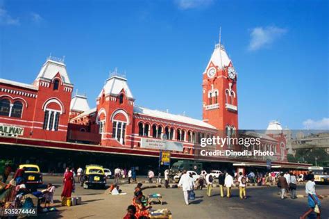 162 Chennai Central Railway Station Stock Photos, High-Res Pictures ...