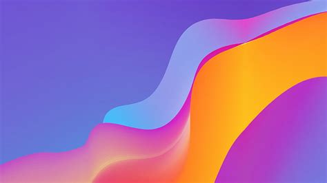 HD wallpaper: abstract waves, colorful, multi colored, blue, yellow ...