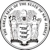 New Jersey State Seal Stamp