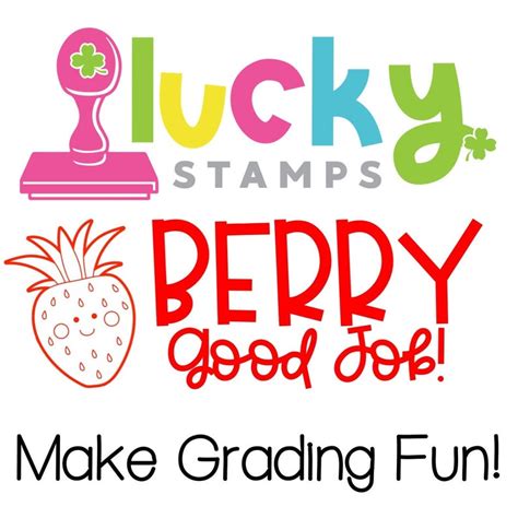 Berry Good Job Self-Inking Teacher Stamp Self Inking Stamp | Etsy