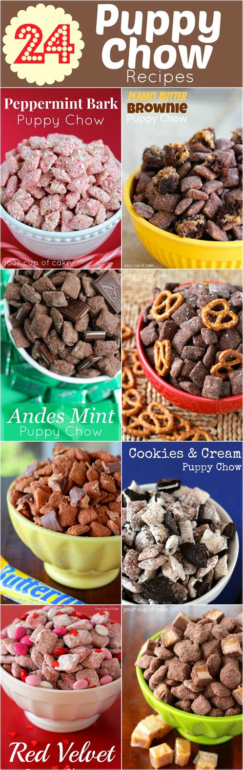 24 Puppy Chow Recipes - Your Cup of Cake