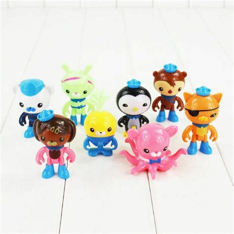 8 Pcs/Set The Octonauts Figures Octo Crew Pack Playset Action Figure Toys Gift | eBay