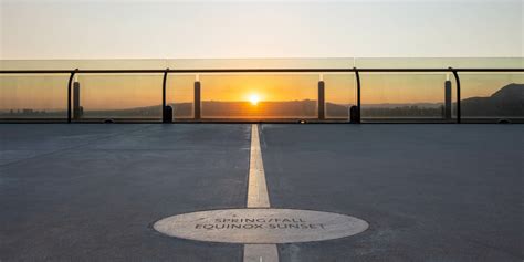 Sunset & Moonset Radial Lines - Griffith Observatory - Southern ...