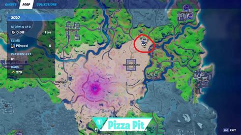 Find Pizza Pit and Pizza Pete's Food Truck in Fortnite Chapter 2 Season 5 - Gamer Journalist