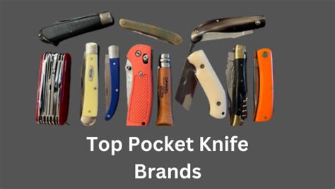 Top Pocket Knife Brands for Everyday Carry - Blades-Knife