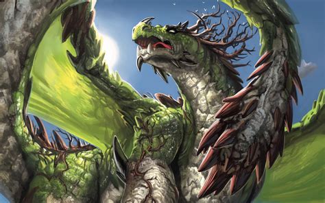 dragons green | Green dragon Wallpapers Pictures Photos Images | Dragón de fantasía, Dragones ...