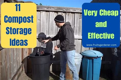 11 Awesome Compost Storage Ideas - Diy Compost Bin Ideas