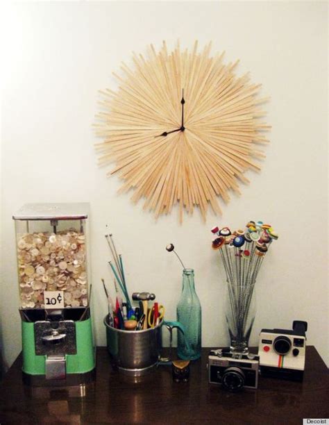 7 Clock Ideas That Will Add A Touch Of DIY To Any Space (PHOTOS) | HuffPost