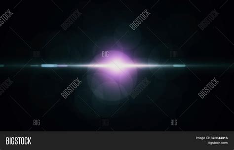 Anamorphic Lens Flare Image & Photo (Free Trial) | Bigstock