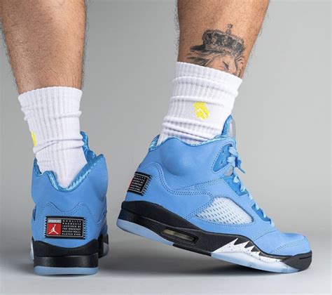 Air Jordan 5 UNC University Blue Release Date | SBD