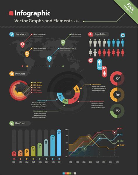 Free Infographic Vector Elements by Pixeden on DeviantArt