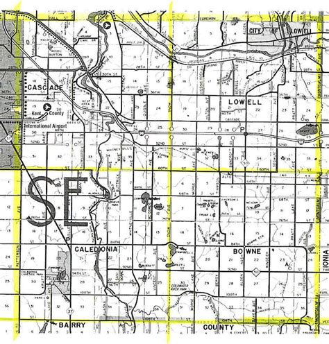 Kent County Township Layout Map