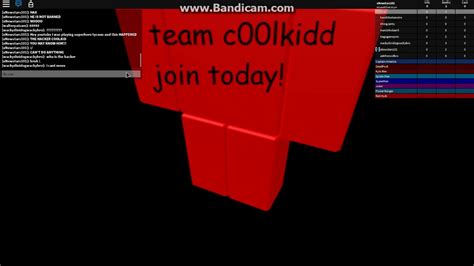 Roblox Hacker C00lkidd