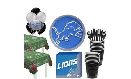 NFL Detroit Lions Party Supplies - Party City