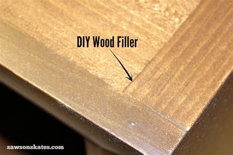 This DIY Wood Filler Will Perfectly Complement Your Project