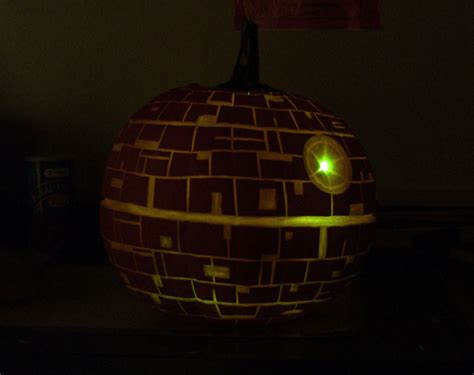 Death Star Pumpkin by EHyde on deviantART