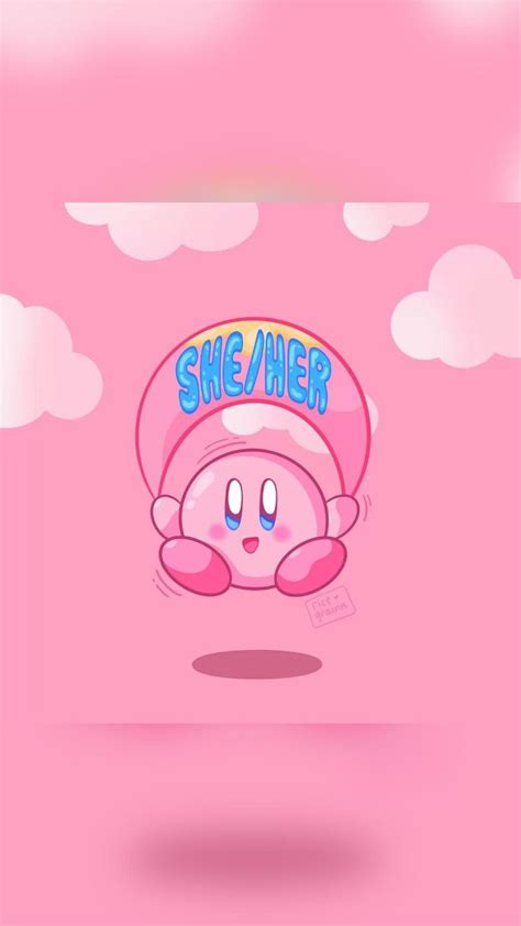 Kirby Pronouns 💖 #they #she #him #pronouns #kirby #pride