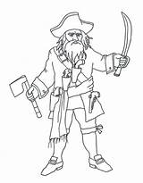 Pirate Coloring Pages Free Printable PDF sketch template