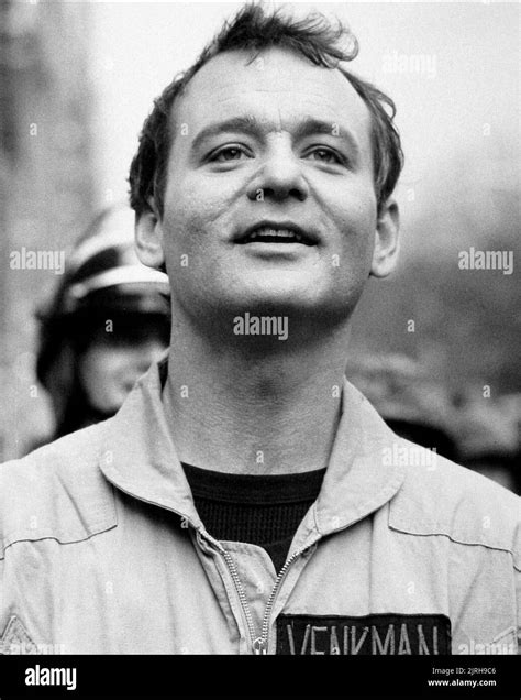 Bill murray ghostbusters 1984 Black and White Stock Photos & Images - Alamy