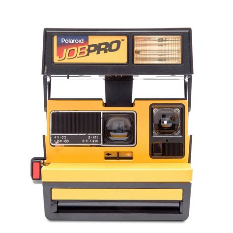 Polaroid 600 Job Pro Instant Camera | Polaroid 600, Instant camera, Polaroid 600 camera