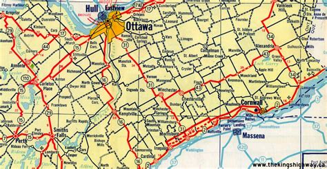 Ontario Highway 43 Route Map - The King's Highways of Ontario