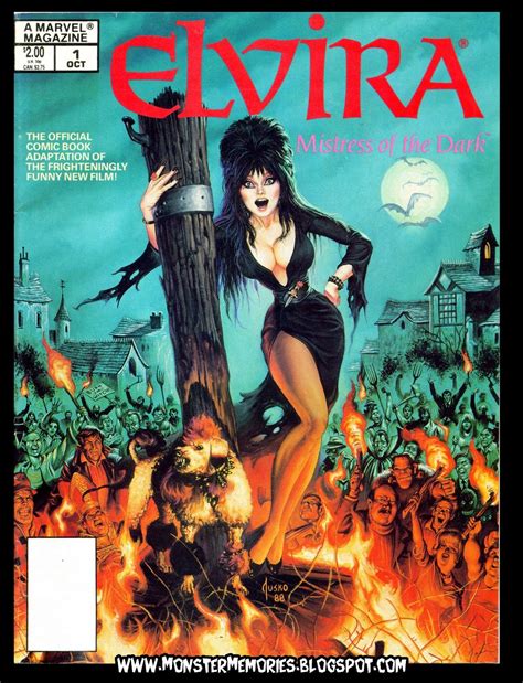 My Monster Memories: Elvira's Movie Comic Adaptation Cover