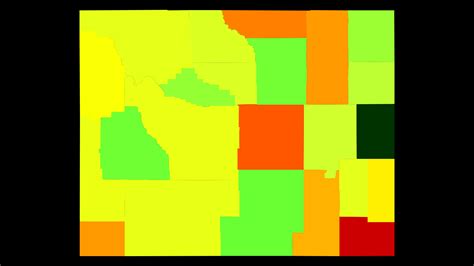 Wyoming Population Density - AtlasBig.com