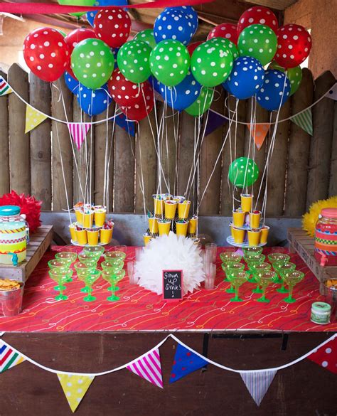 Colorful Circus | Carnival Party Ideas - SIMONEmadeit.com