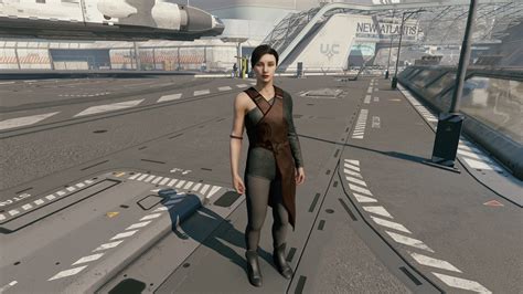 Andreja's fishnet outfit at Starfield Nexus - Mods and Community