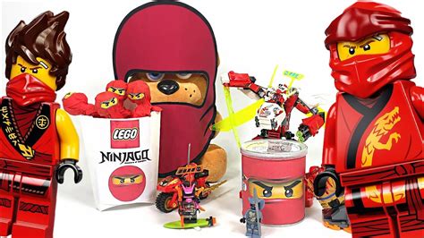 Building and Unboxing LEGO Ninjago Kai: The Fire Ninja - YouTube