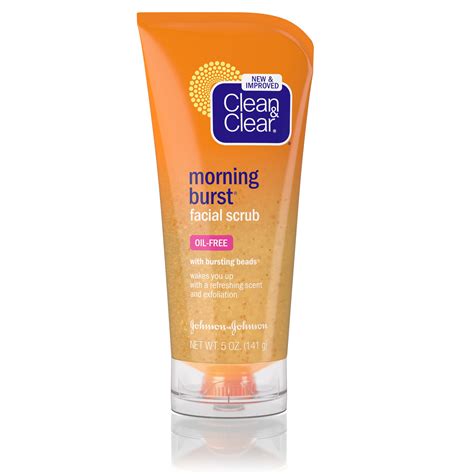 Clean & Clear Morning Burst Oil-Free Exfoliating Face Scrub, 5 oz - Walmart.com