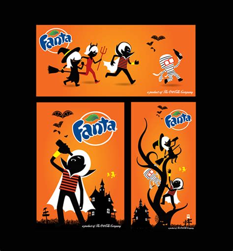 Fanta Halloween on Behance