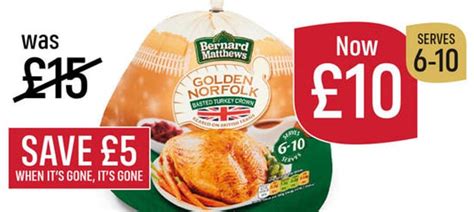 Medium Turkey Crowns Just £10 2 - 3kgs at Iceland