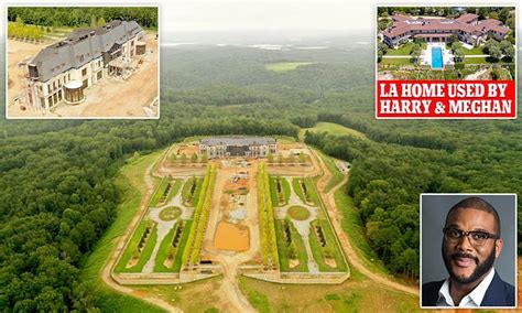 Tyler Perry builds massive Atlanta mansion fit for a billionaire ...