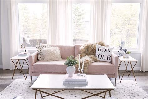 Blush Sofa | Baci Living Room