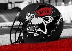 This Tuffy helmet is really neat... One of our favorite NC State logos ...