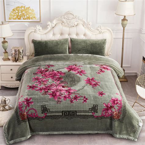 JML Embroidered Blanket & Reviews | Wayfair