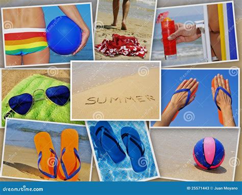 Summer Collage Stock Photos - Image: 25571443