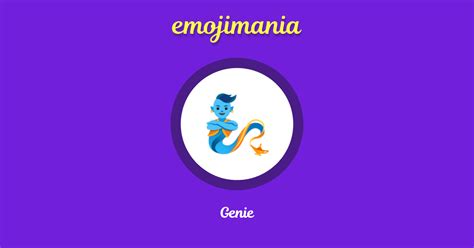 🧞 Genie emoji Copy & Paste - Emojimania