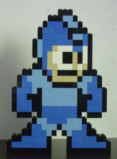 Mega Man - LEGO Sculpture by Loserkid5150 on DeviantArt