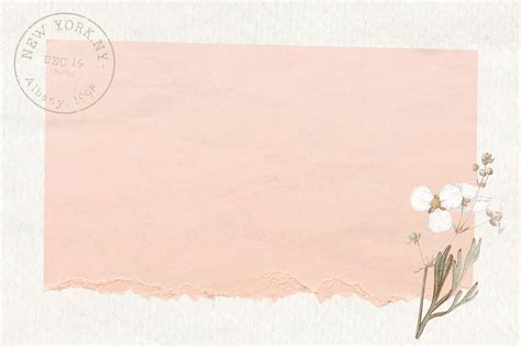 Crumpled ripped pink paper background vector | premium image by rawpixel.co… | Paper background ...