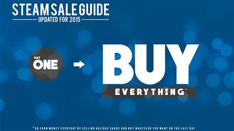 Updated Steam Sale Guide for 2015 : r/Steam