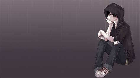 1920x1080 Resolution boy, anime, lonely 1080P Laptop Full HD Wallpaper - Wallpapers Den