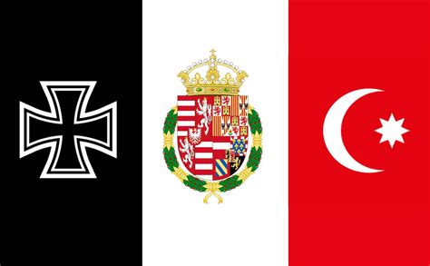 Central Powers Flags Ww1