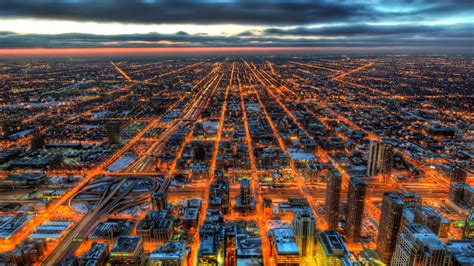 2560x1440 Chicago HDR 1440P Resolution HD 4k Wallpapers, Images ...