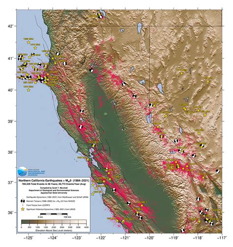 Earthquakes Map