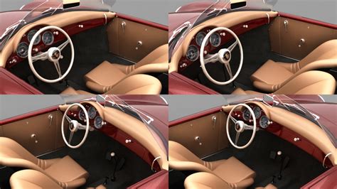 Porsche 356 Speedster 1950 (Low Interior) 3D Model $89 - .ma .max .unknown .obj .fbx .dwg - Free3D